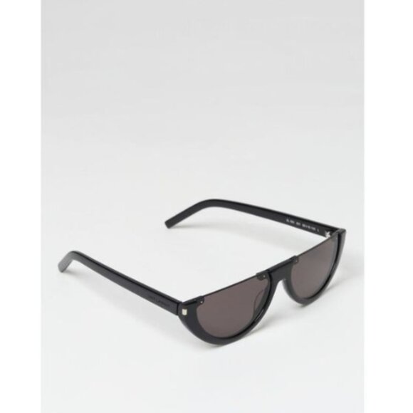 NEW SAINT LAURENT CAT EYE SL 563 001 SUNGLASSES SAINT LAURENT SL563 001 BLACK - Picture 1 of 6